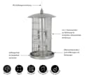 Dehner Natura Wildvogel-Futterspender Triple 3-in-1 Bild 1