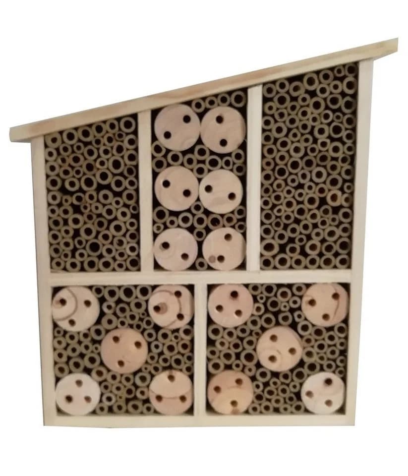 Dehner Insektenhotel Natura Premium Osmia aus Holz und Bambus - Bild 2