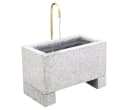 Dehner Gartenbrunnen Salzburg 60x72x35 cm Granit Metall Grau Bild 2