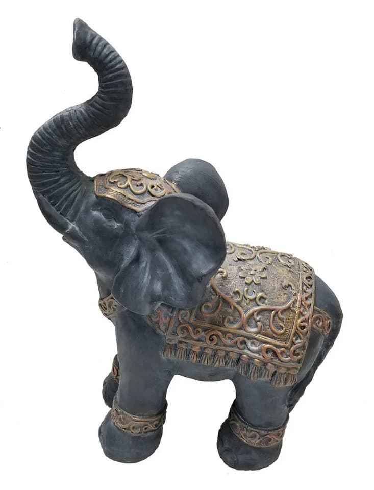Dehner Gartenfigur Elefant Orientalisch Magnesia - Bild 2