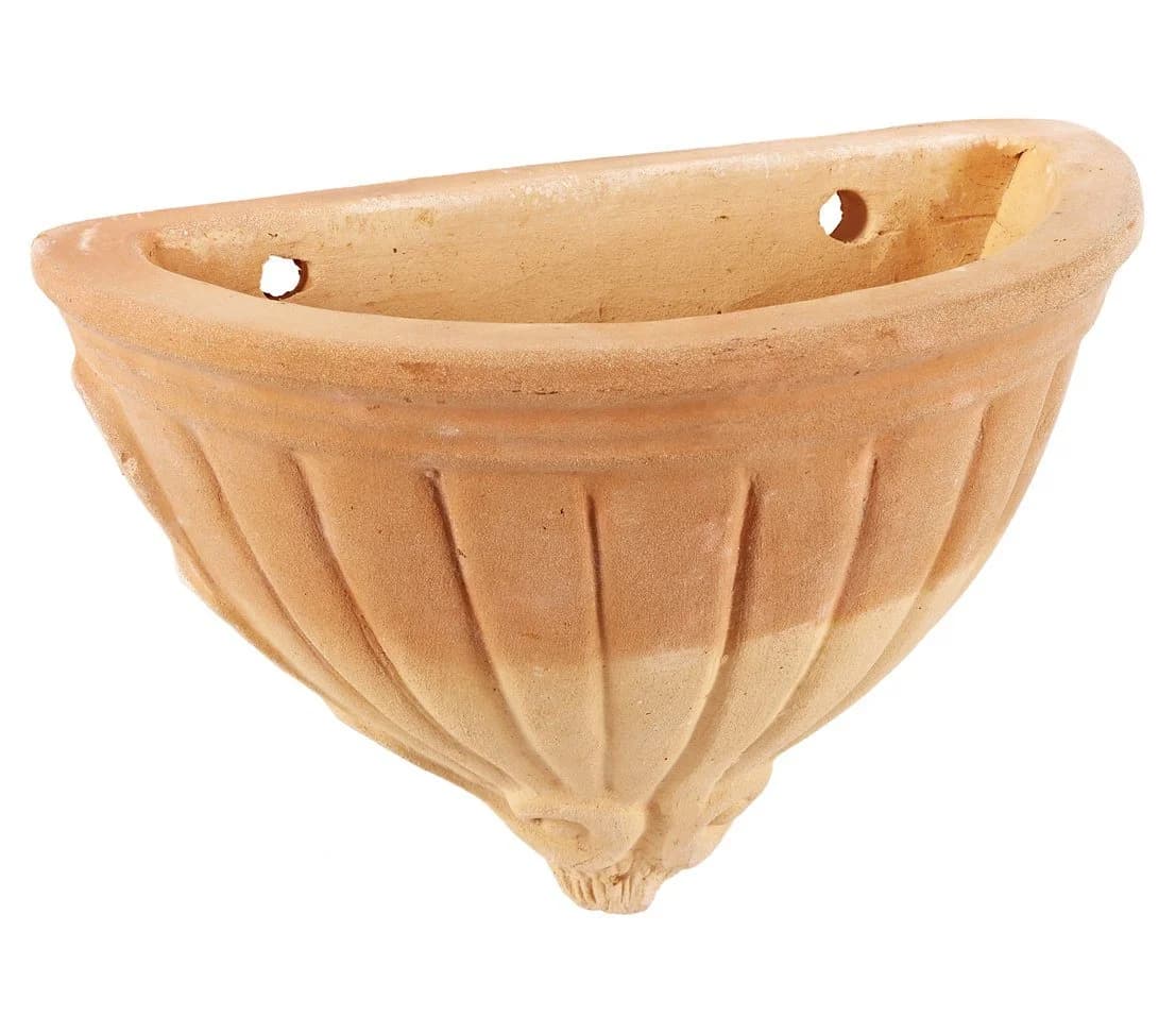 Dehner Terrakotta Wandhänger Blumenampel Keramik Antik - Bild 2