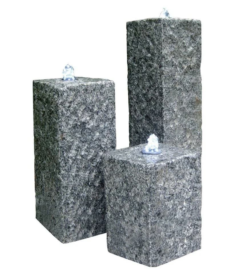 Dehner Gartenbrunnen Nizza mit LED Granit - Bild 2