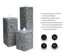 Dehner Gartenbrunnen Nizza mit LED Granit Bild 4
