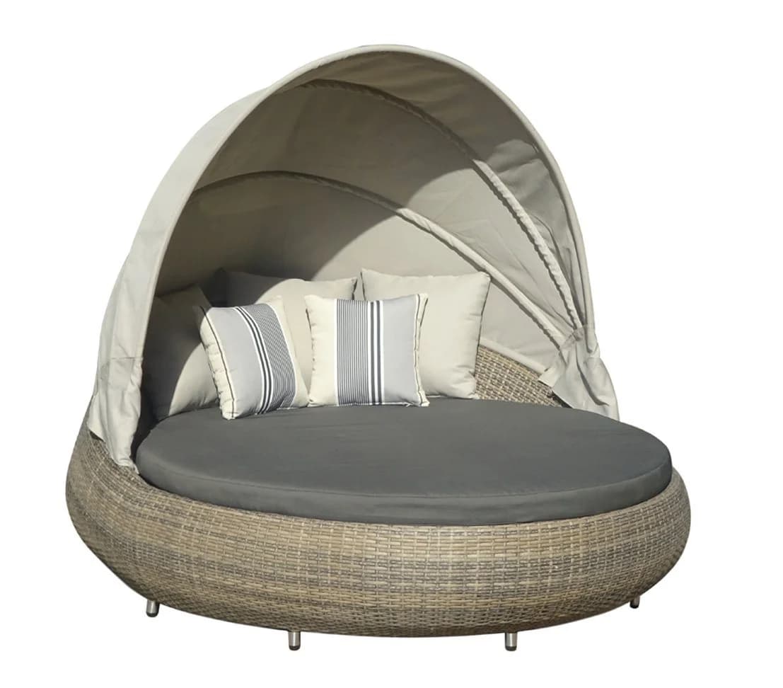 Dehner Gartenlounge-Set Sunlounger Florida mit Sonnendach - Bild 2