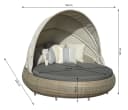 Dehner Gartenlounge-Set Sunlounger Florida mit Sonnendach Bild 5