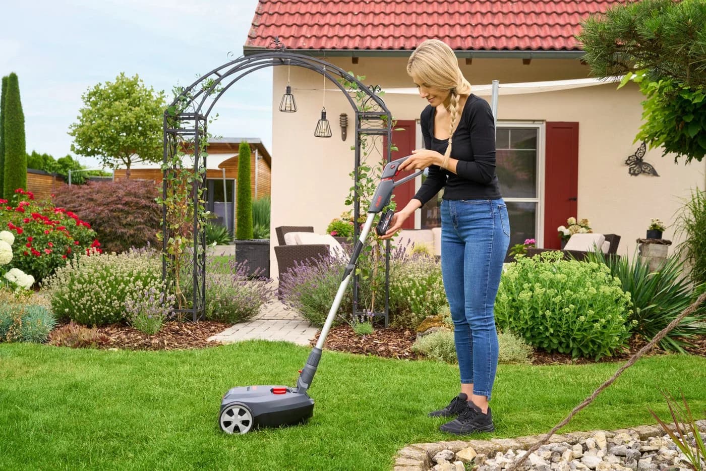AL-KO Akkurasenmäher 22.6 Li MULCH & GROW SET Grau