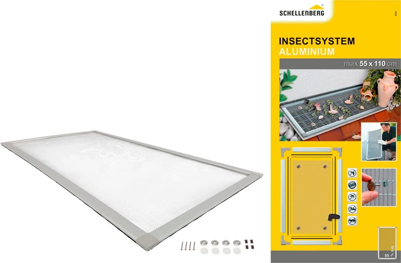 Schellenberg Lichtschachtabdeckung Aluminium Kürzbar - Bild 3