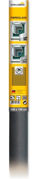 Schellenberg Fliegengitter-Gewebe Anthrazit Fiberglas Insektenschutz Bild 2