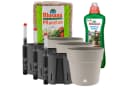 LENI Blumentopf "Classic" beige-grau Hydrokultur Komplett-Set Bild 2