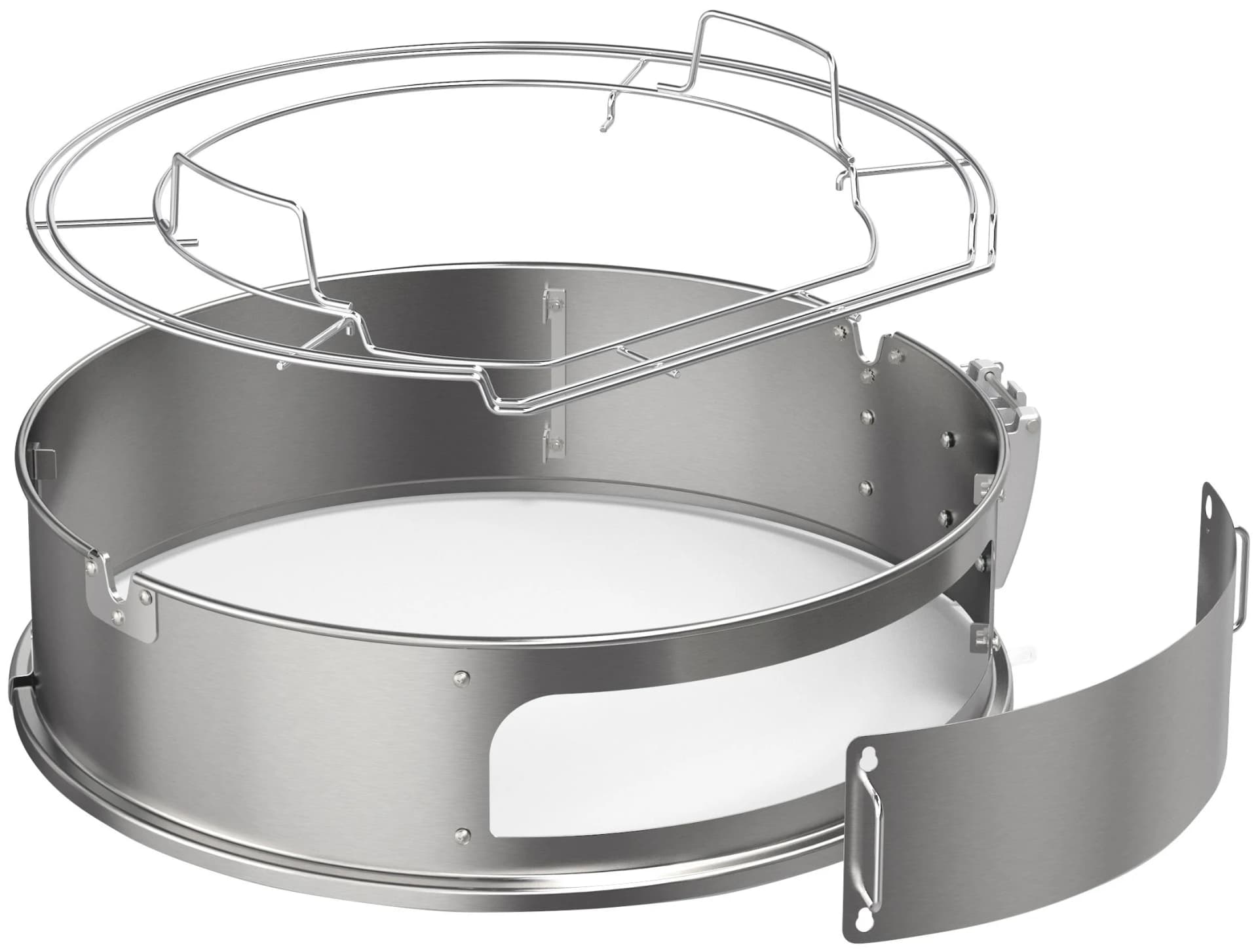 RÖSLE Gourmetring für Kugelgrills 60 cm Edelstahl