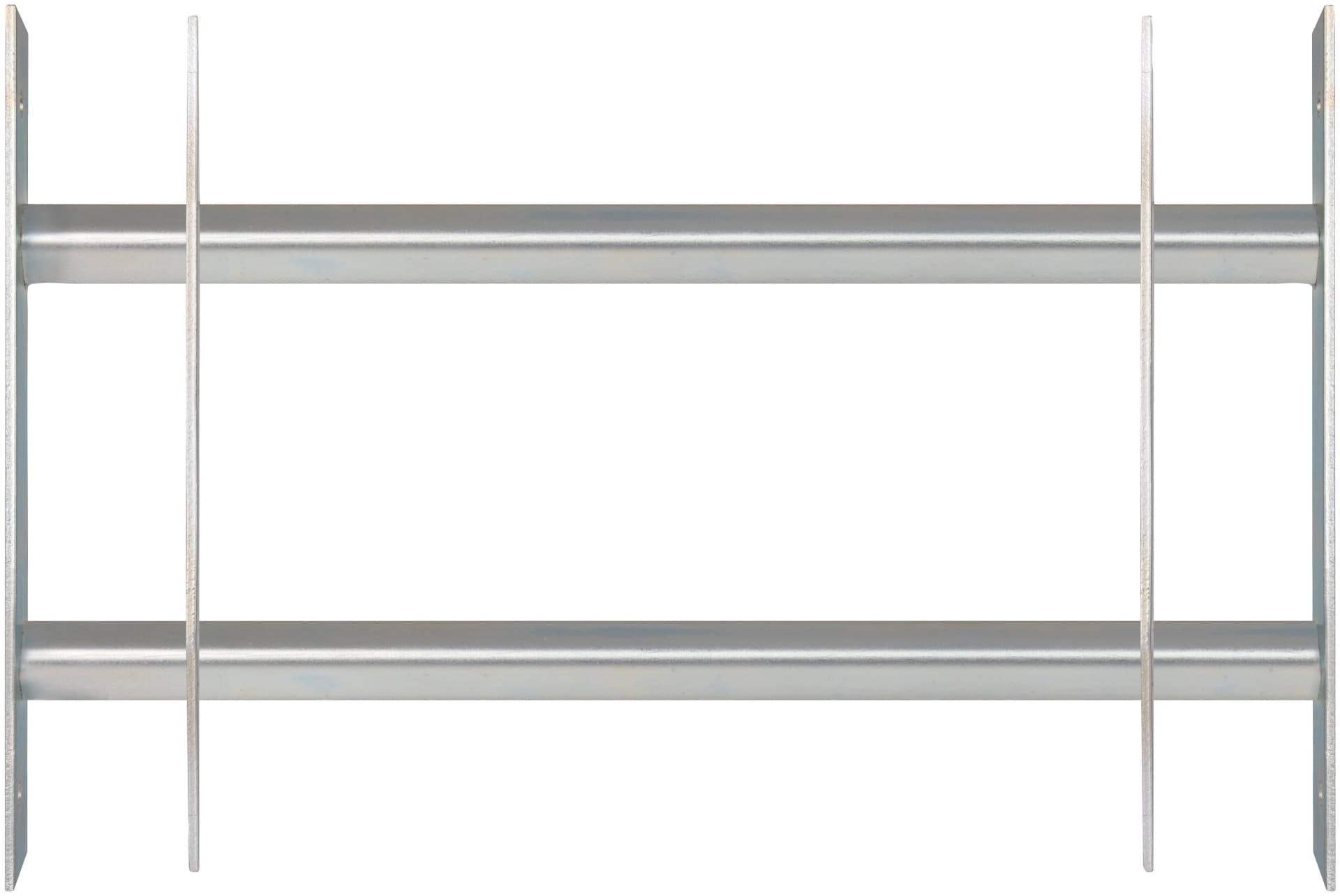 Fensterschutzgitter ALBERTS Secorino Basic Silber Stahl