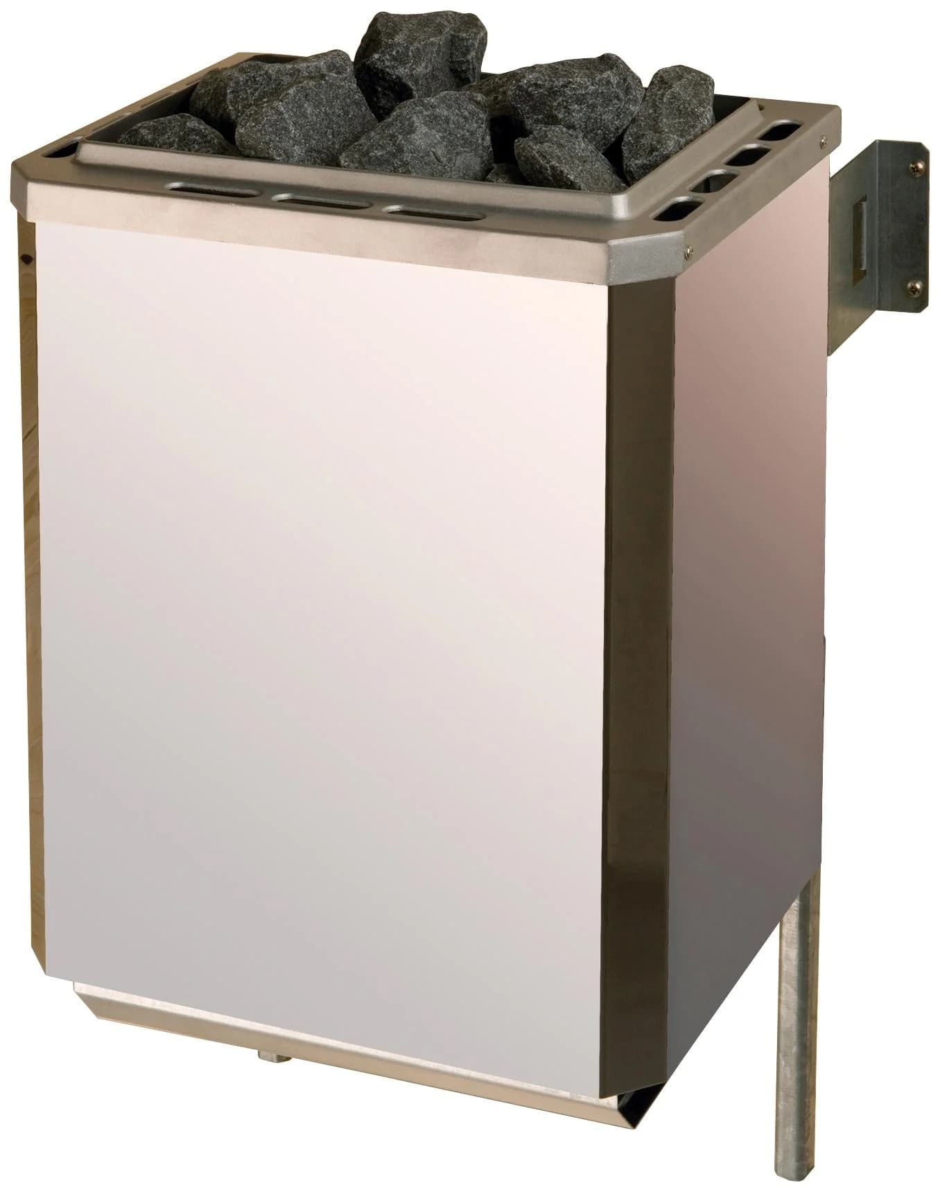 Saunaofen WEKA Klassic Silber 4,5 kW