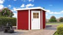 WEKA Gartenhaus 229 Gr.2 5-Eck-Bauweise 270x270x217 cm Schwedenrot Bild 2