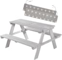 Roba Kindersitzgruppe Picknick for 4 Outdoor Grau Massivholz Bild 2