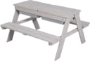 Roba Kindersitzgruppe Picknick for 4 Outdoor mit Spielwannen Grau Bild 1