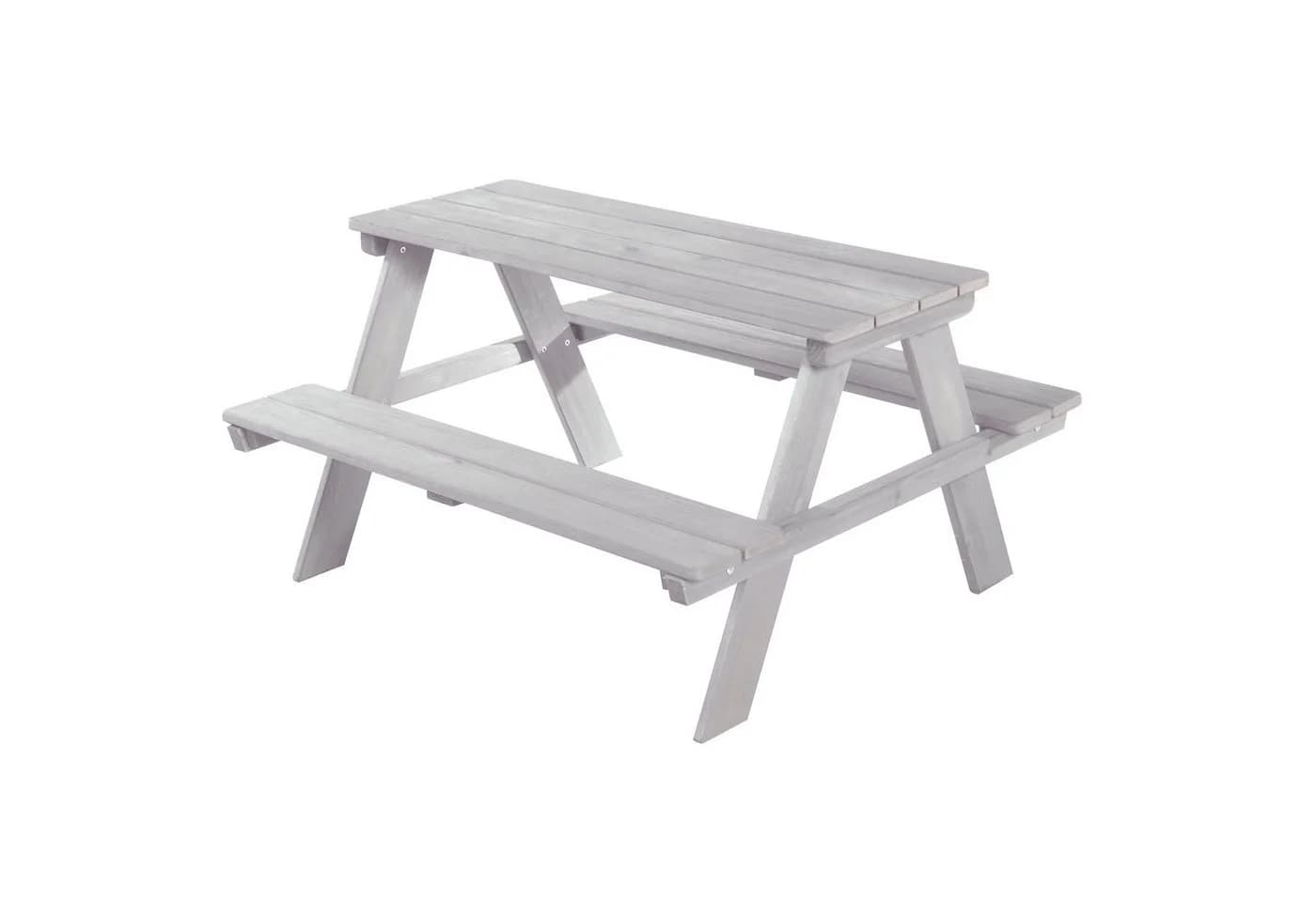 ROBA Picknick for 4 Outdoor + Kindersitzgruppe Grau mit Sonnenschirm - Bild 4