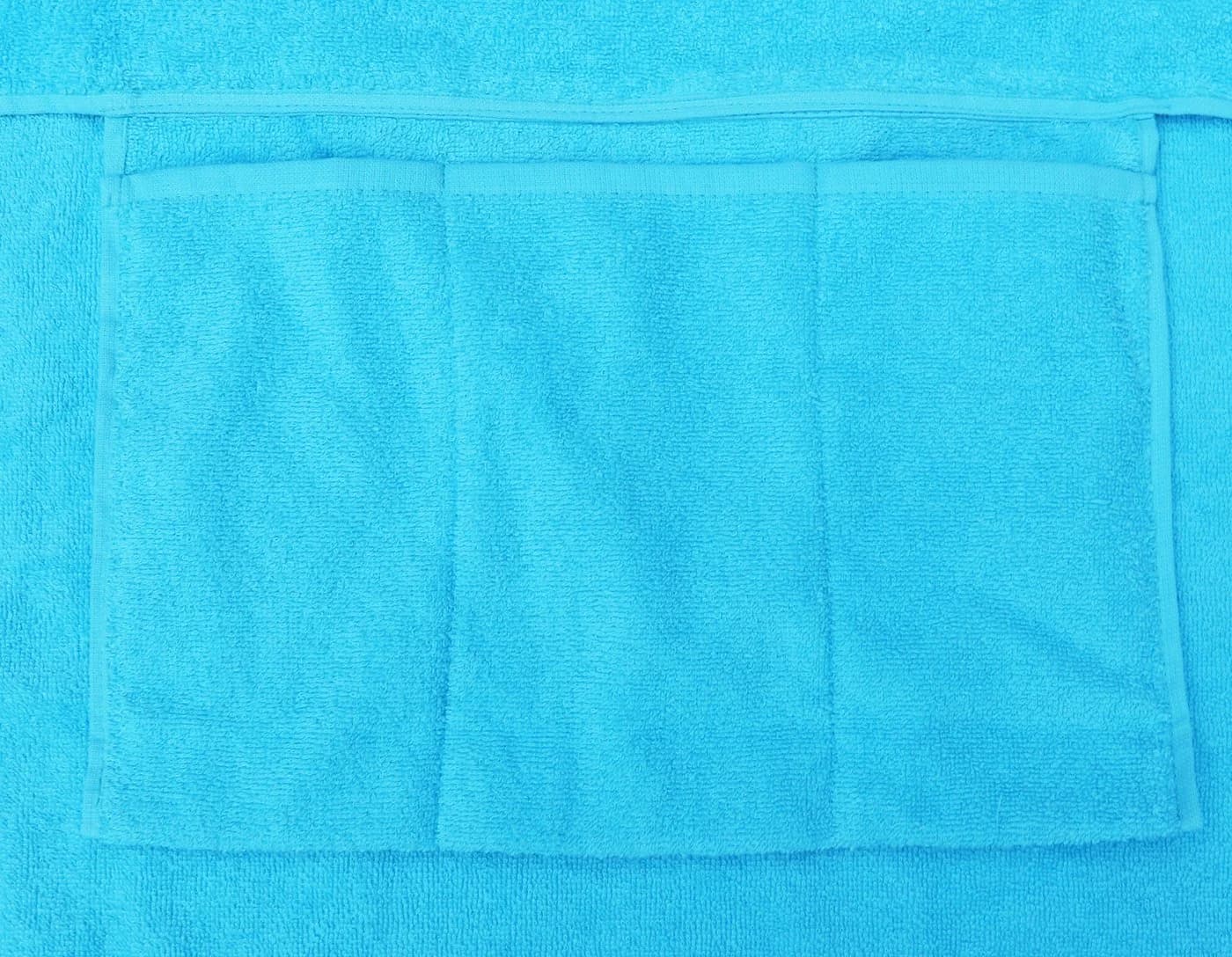 heimtexland Liegenauflage Schonbezug Liegestuhl Frottee Blau Typ 436 - Bild 5