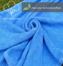 heimtexland Liegenauflage Hygiene Schonbezug Frottier Liegestuhl-Auflage Blau Bild 3