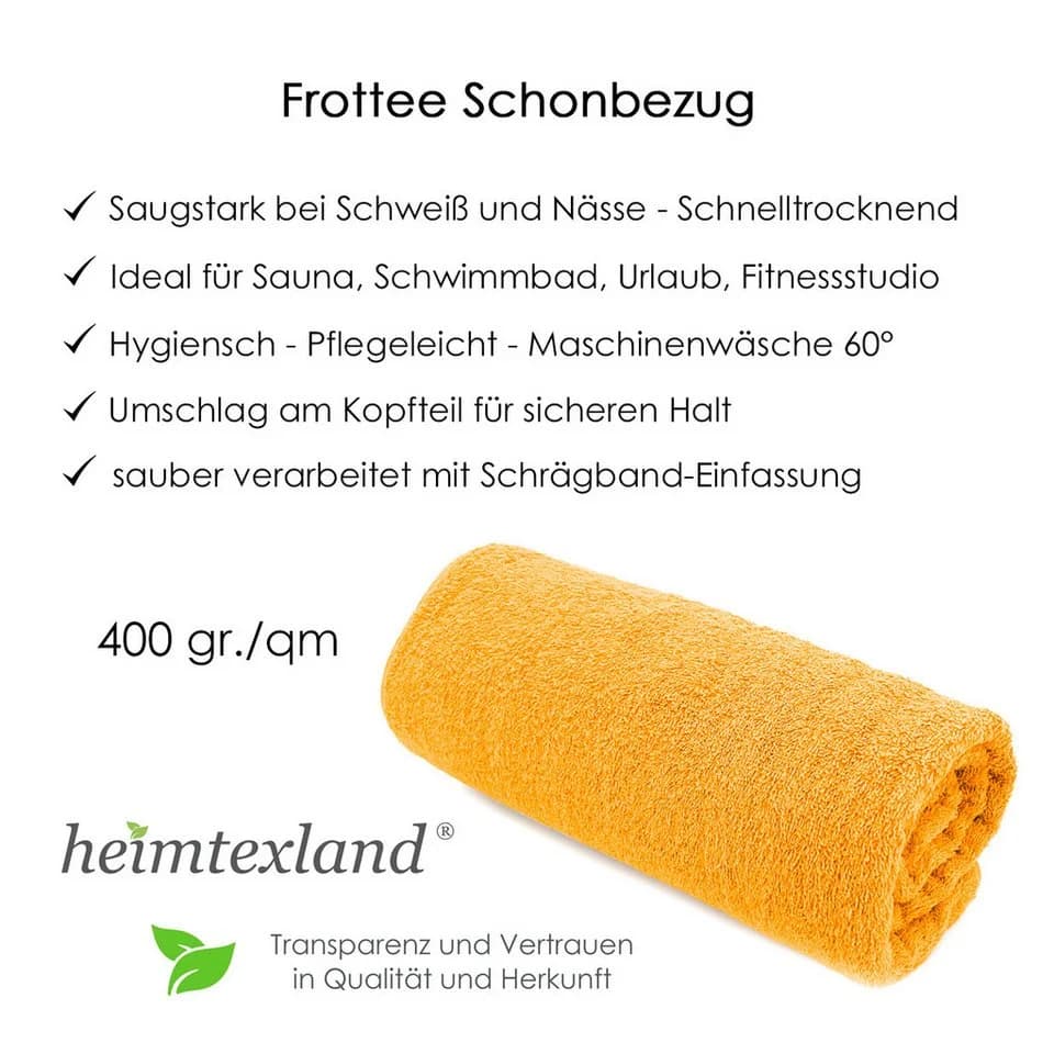 heimtexland Hochlehnerauflage Frottee Gartenstuhlauflage Typ772 - Bild 3