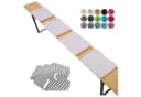 heimtexland Sitzkissen Bierbank 4er Set Weiß Polycotton Bild 2