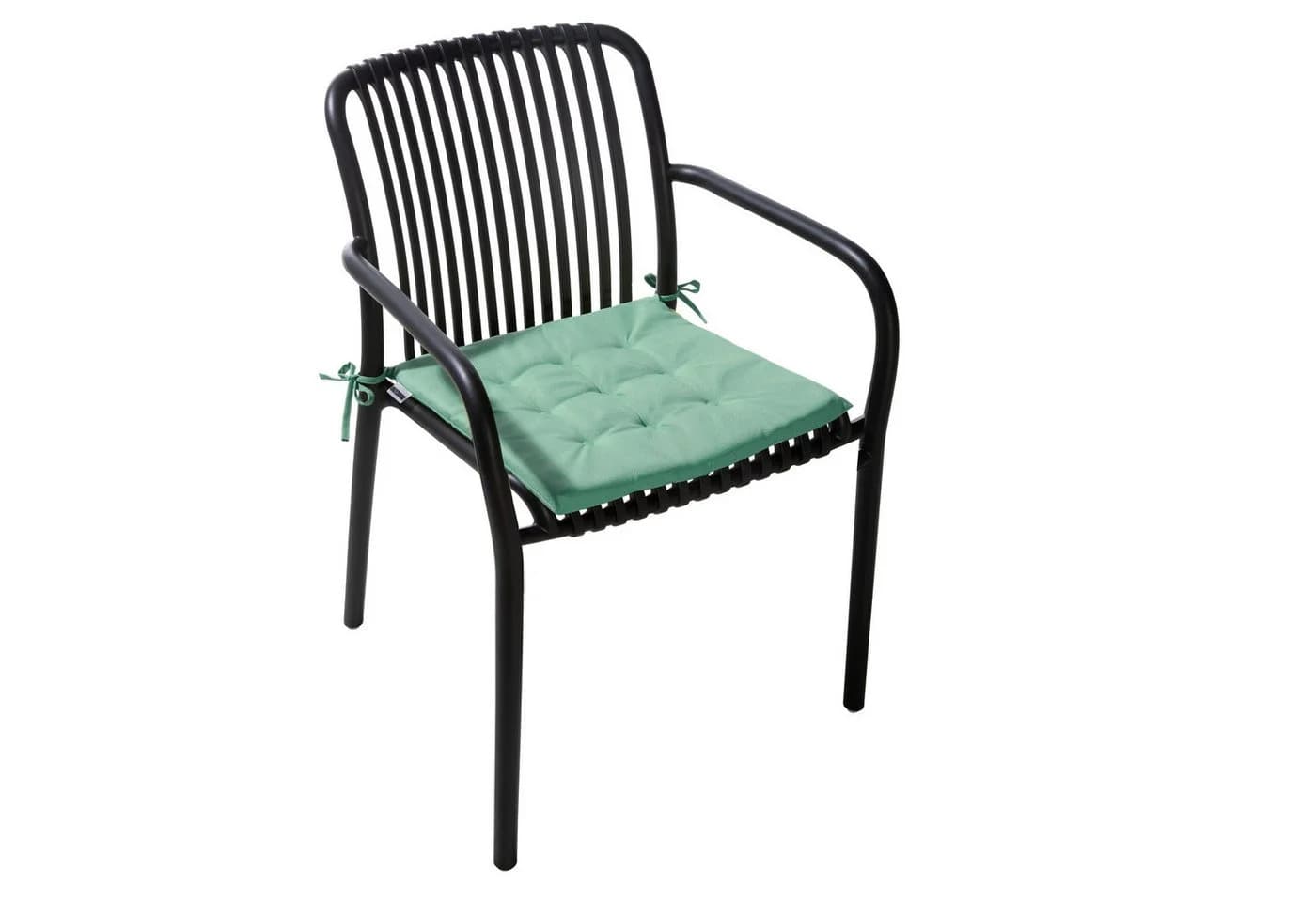 heimtexland Outdoor Stuhlkissen Türkis 40x40cm wetterfest