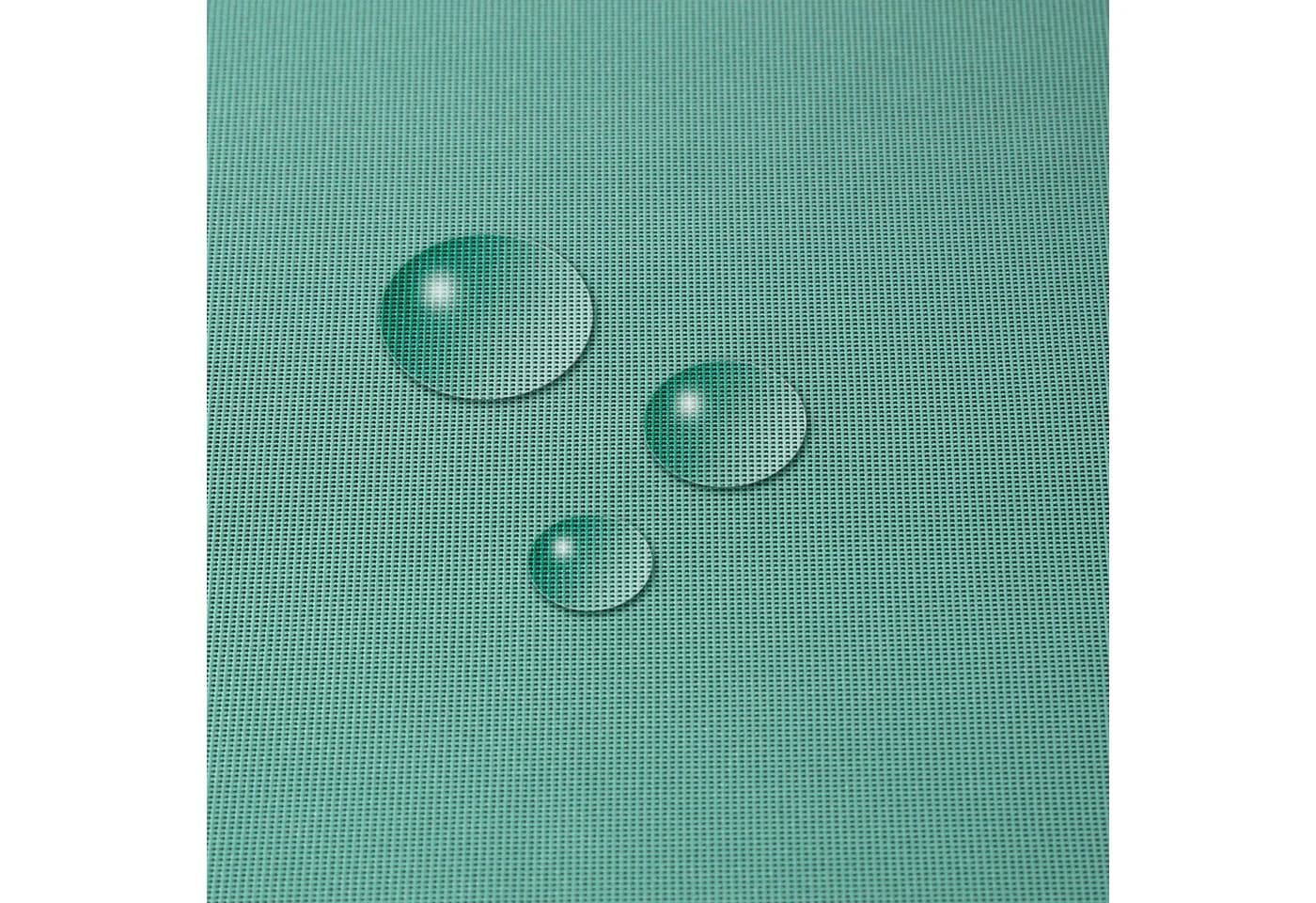 heimtexland Outdoor Stuhlkissen Türkis 40x40cm wetterfest - Bild 4