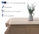 heimtexland Gartentischdecke Outdoor Cappuccino Wetterfest UV-Beständig Bild 1
