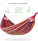heimtexland Hängematte Boho Outdoor 80x190 Polycotton Bild 1