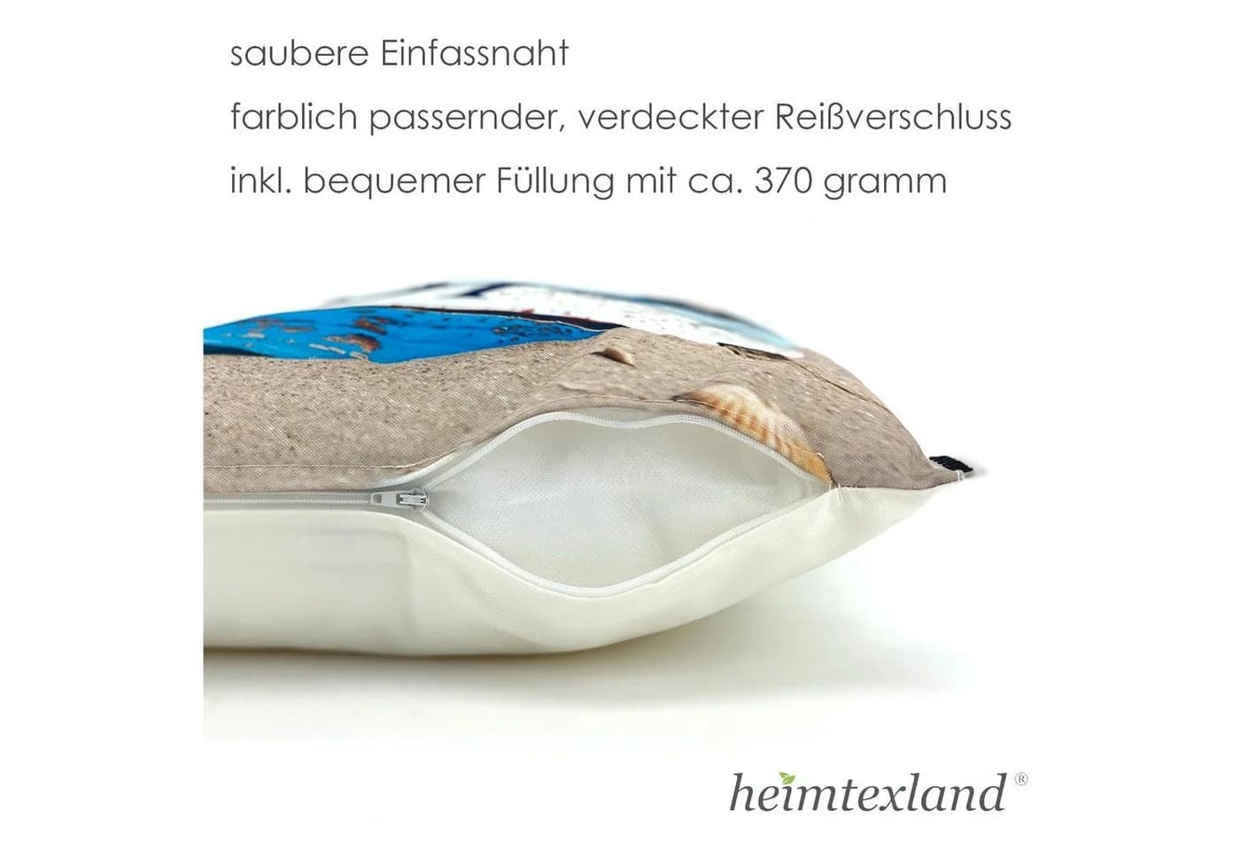 heimtexland Dekokissen Outdoor Garten 45x45 cm Bunt Wasserabweisend - Bild 3
