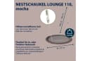 Hudora Nestschaukel Lounge Höhenverstellbar 90/110 cm Bild 1