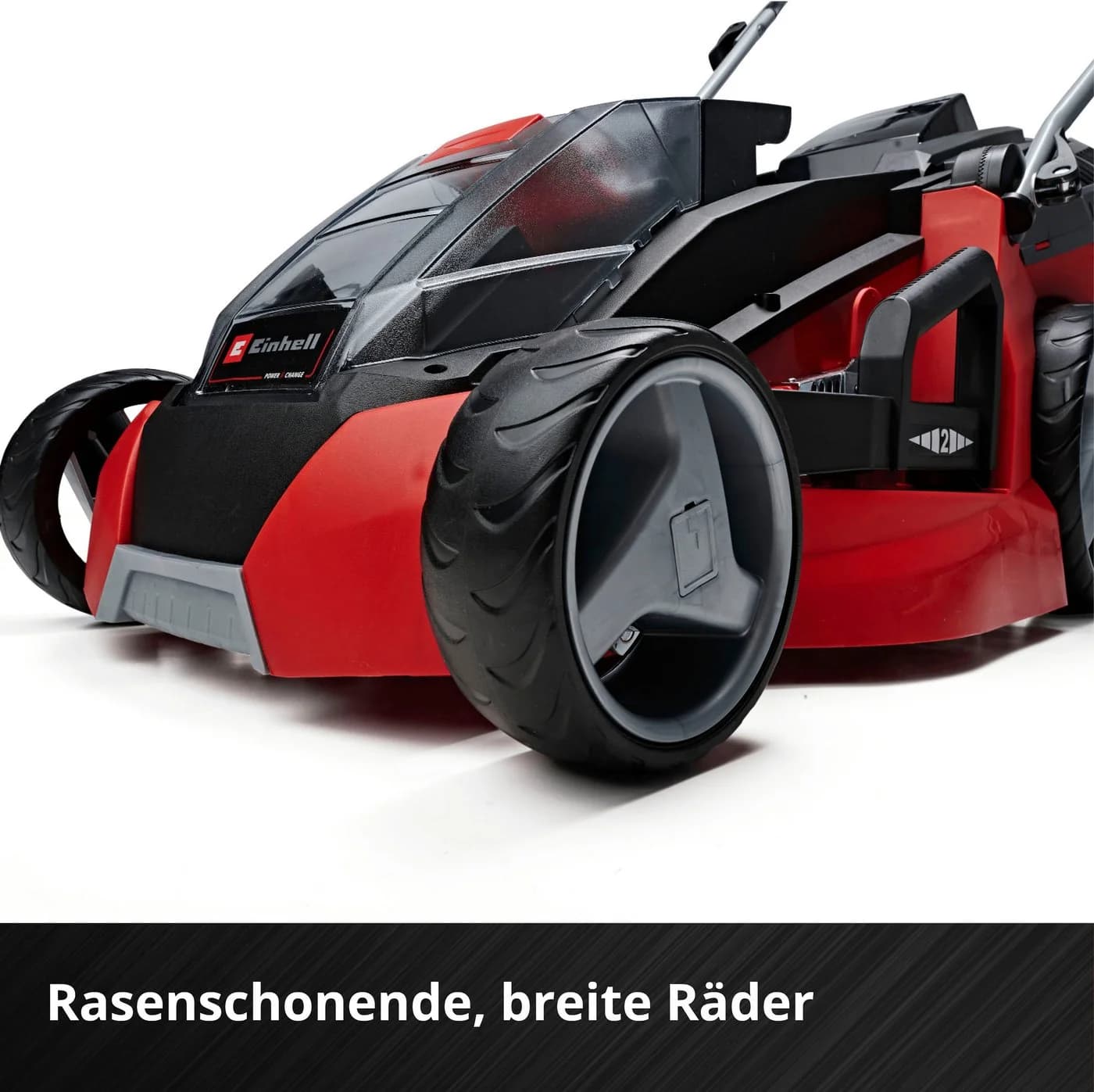 Einhell Akkurasenmäher GE-CM 43 Li M Kit Rot 43cm - Bild 4