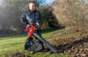 Einhell Elektro-Laubsauger GC-EL 3000 E Rot 3000W Blasfunktion Bild 1