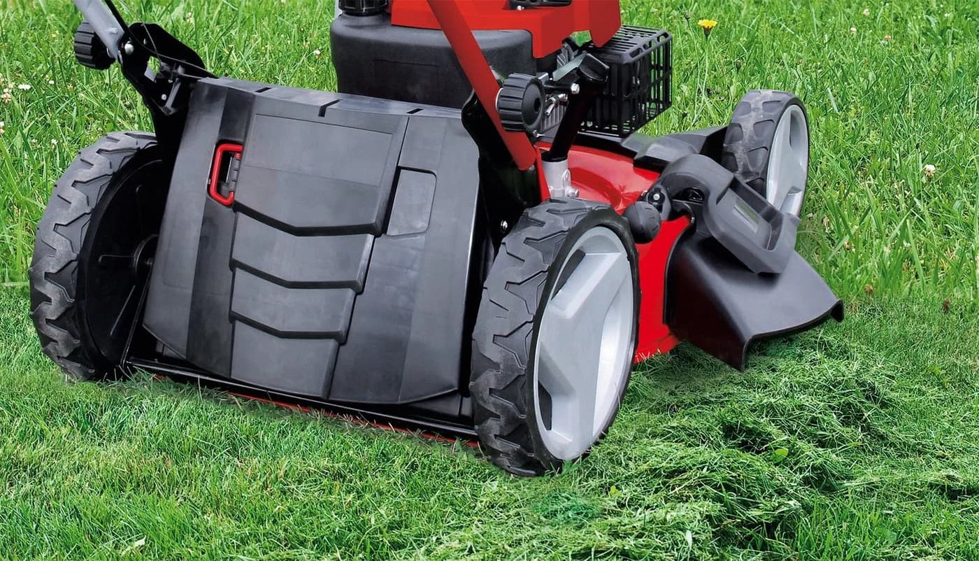 Einhell Benzinrasenmäher GC-PM 56/2 S HW Rot 56 cm Schnittbreite