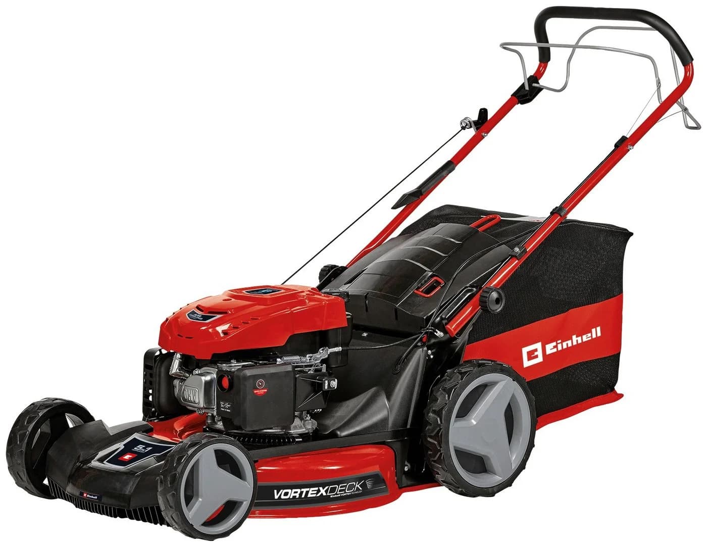 Einhell Benzinrasenmäher GC-PM 56/2 S HW Rot 56 cm Schnittbreite - Bild 2
