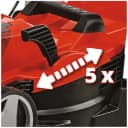 Einhell Akku-Rasenmäher GE-CM 18/33 Li SET Rot mit 18V/4,0 Ah Akku Bild 4