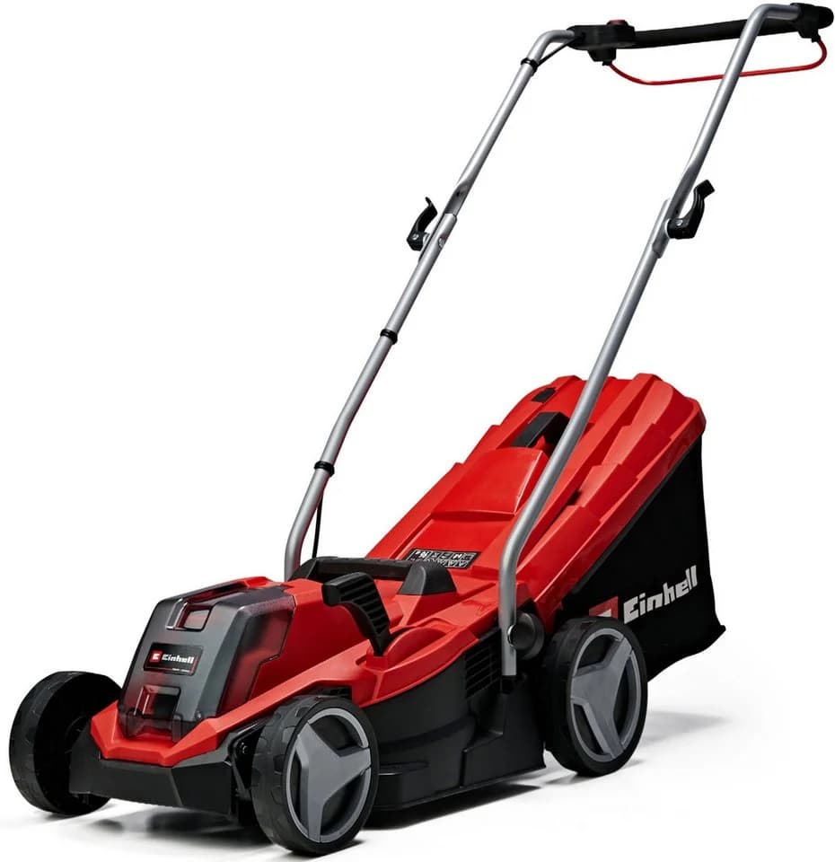 Einhell GE-CM 18/33 Li-Solo Akku-Rasenmäher Rot Brushless Motor - Bild 2