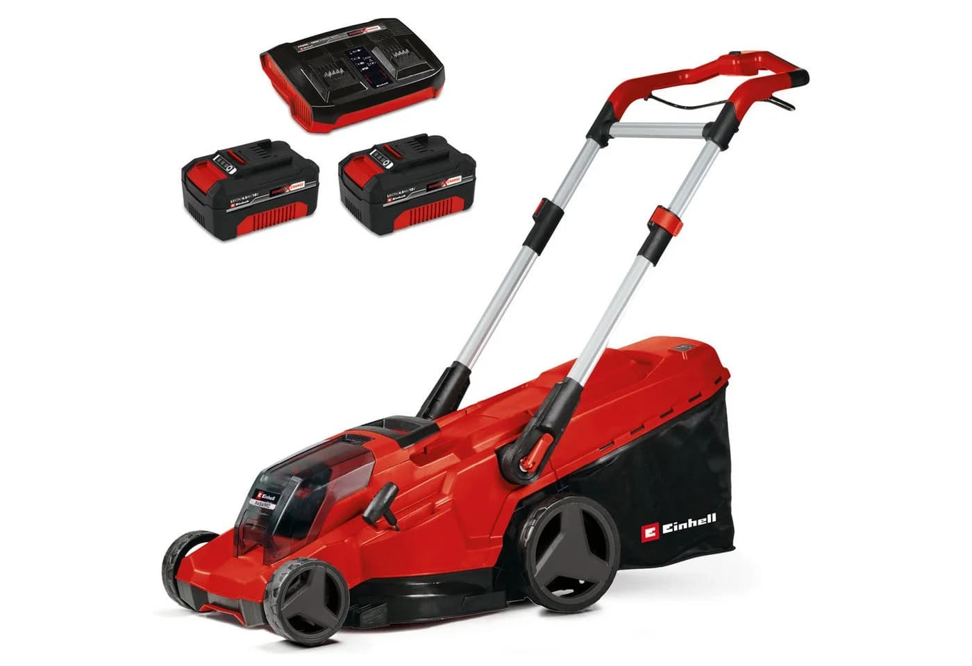 Einhell Akkurasenmäher PROFESSIONAL RASARRO 36/42 Rot 2x 4.0Ah - Bild 2