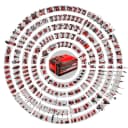 Einhell GP-CM 36/41 Li - Solo Akkurasenmäher 41 cm Schnittbreite Rot Bild 3