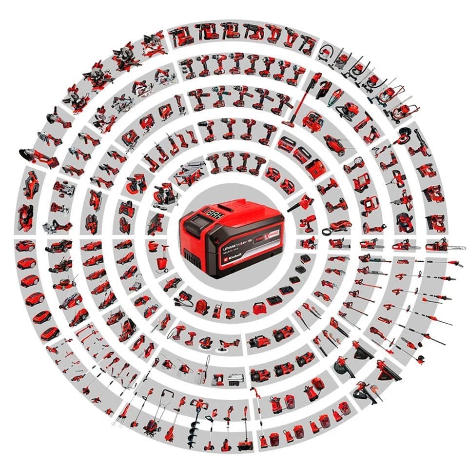 Einhell GP-CM 36/41 Li - Solo Akkurasenmäher 41 cm Schnittbreite Rot - Bild 3