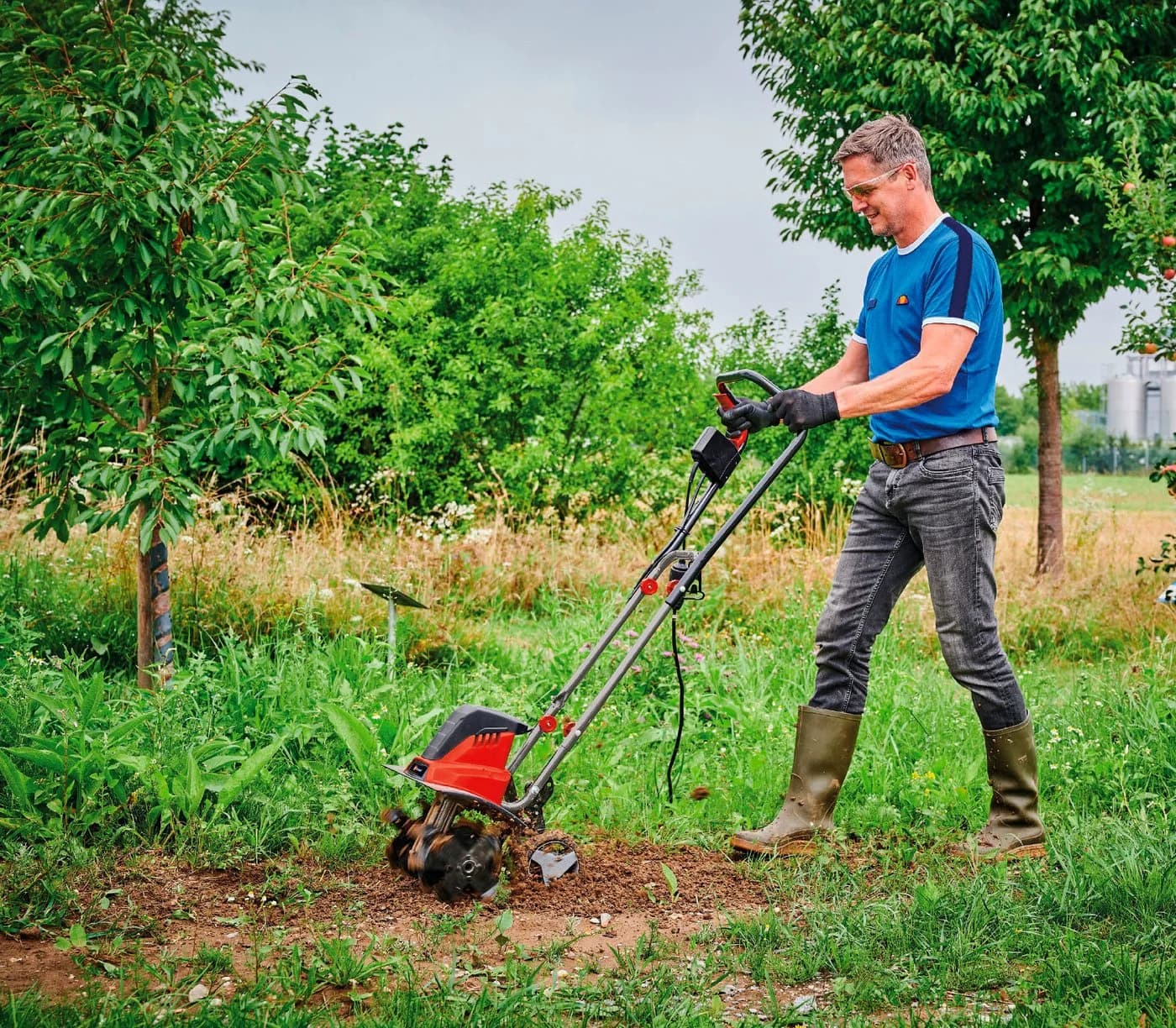 Einhell Elektro-Bodenhacke GC-RT 1545 M Rot/Schwarz