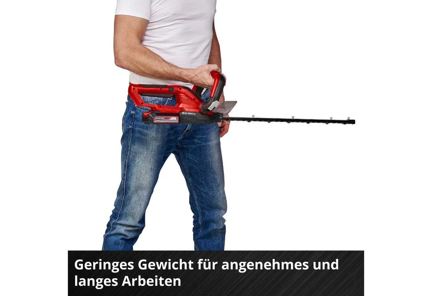 Einhell Akku-Heckenschere GC-CH 1855/1 Li Kit mit 18V Akku & Schnellladegerät - Bild 5