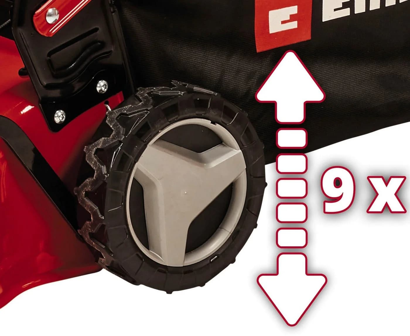 Einhell Benzinrasenmäher GC-PM 46/5 S Rot - Bild 5
