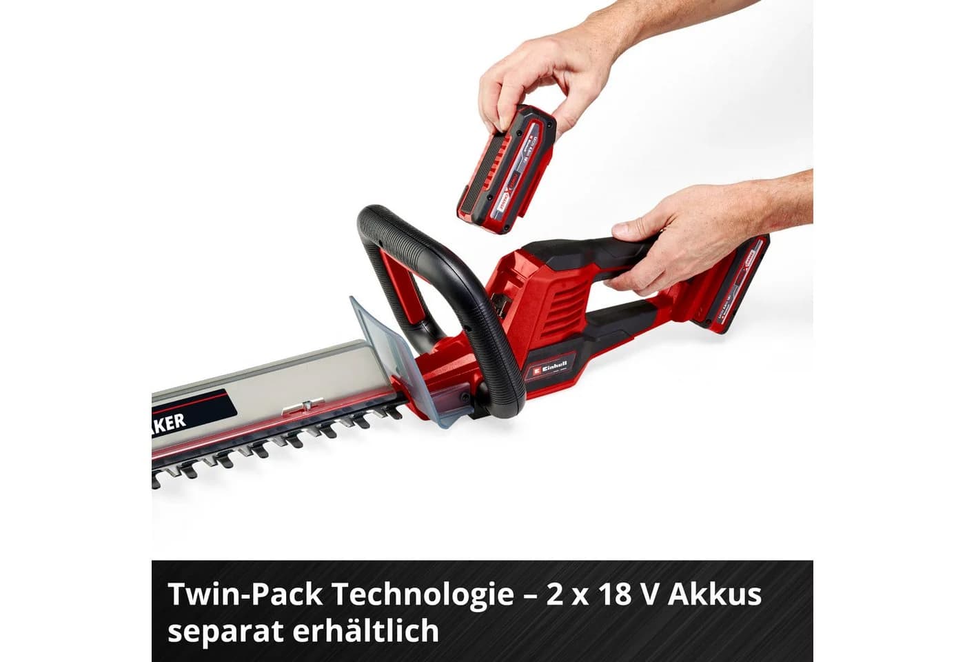 Einhell Akku-Heckenschere GE-CH 36/61 Li-Solo 36V Rot - Bild 5
