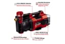Einhell AQUINNA 18/30 F LED Akku-Gartenpumpe 3000 l/h Power X-Change Rot Bild 1