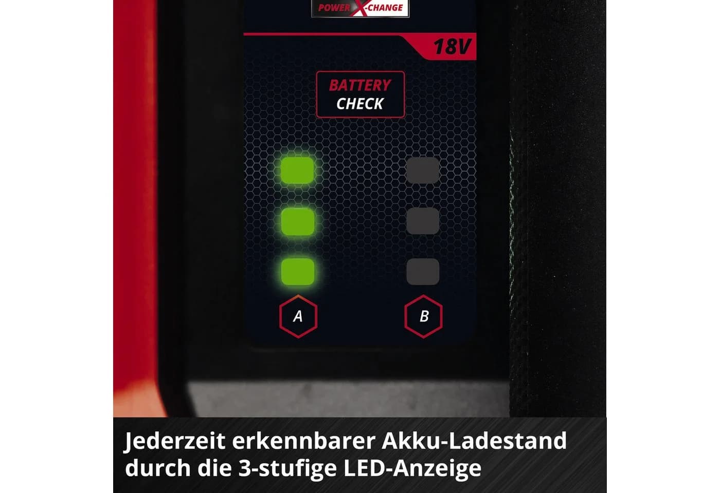 Einhell AQUINNA 18/30 F LED Akku-Gartenpumpe 3000 l/h Power X-Change Rot - Bild 5