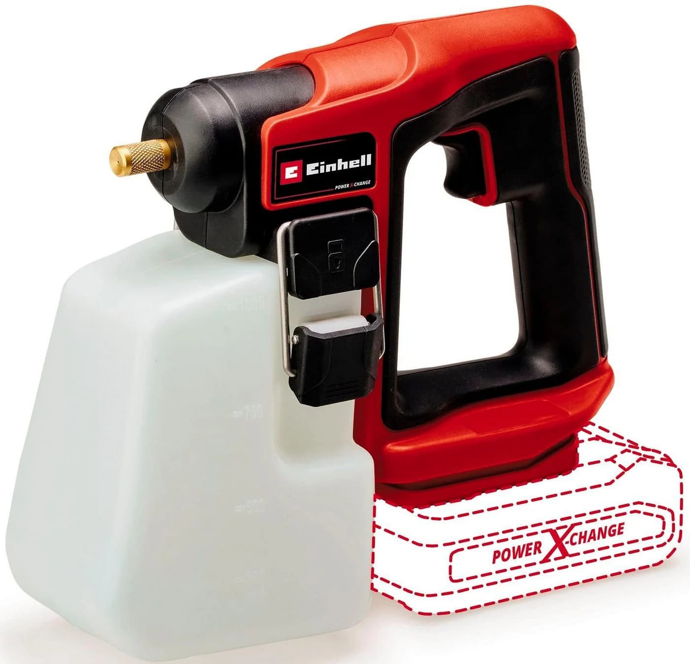 Einhell Akku-Drucksprühgerät Power X-Change GE-WS 18/10 Li-Solo Rot - Bild 2