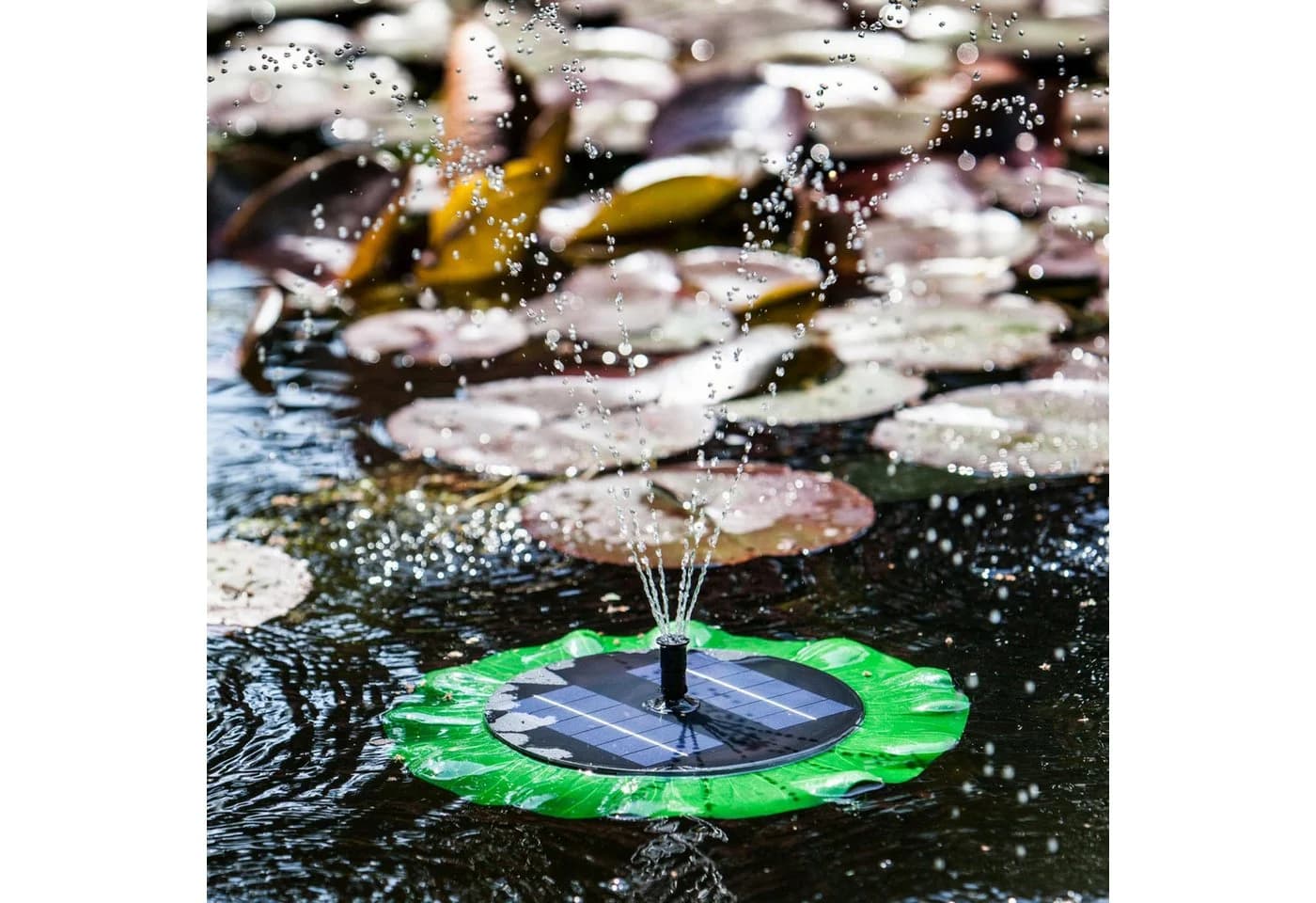 Heissner Solar-Insel Wasserspielpumpenset SPF-150