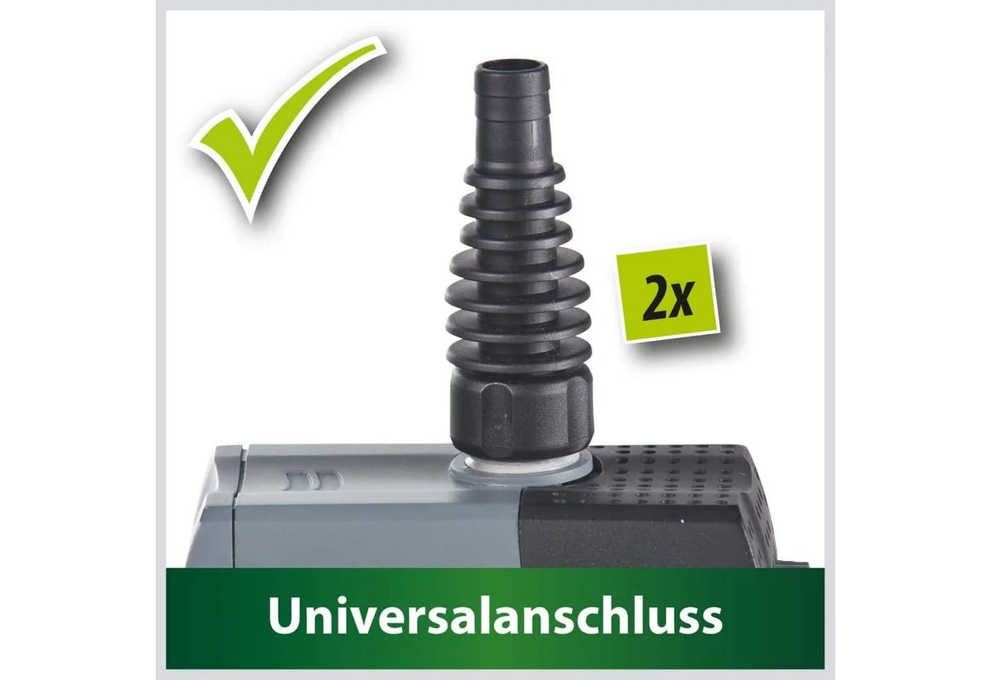 Heissner Aqua Stark Multifunktionspumpe 200-700 l/h Komplett-Set - Bild 5