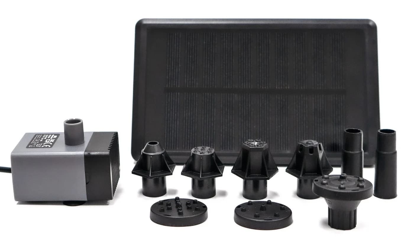 Heissner SOLAR Wasserspielpumpe 150 l/h mit 7 Düsen