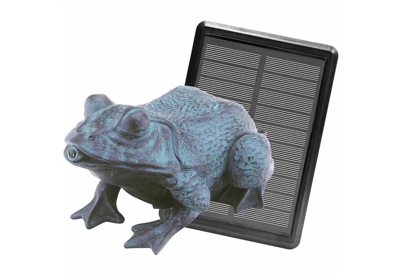 Heissner SOLAR Teichfigur Frosch mit Wasserspiel - Bild 2